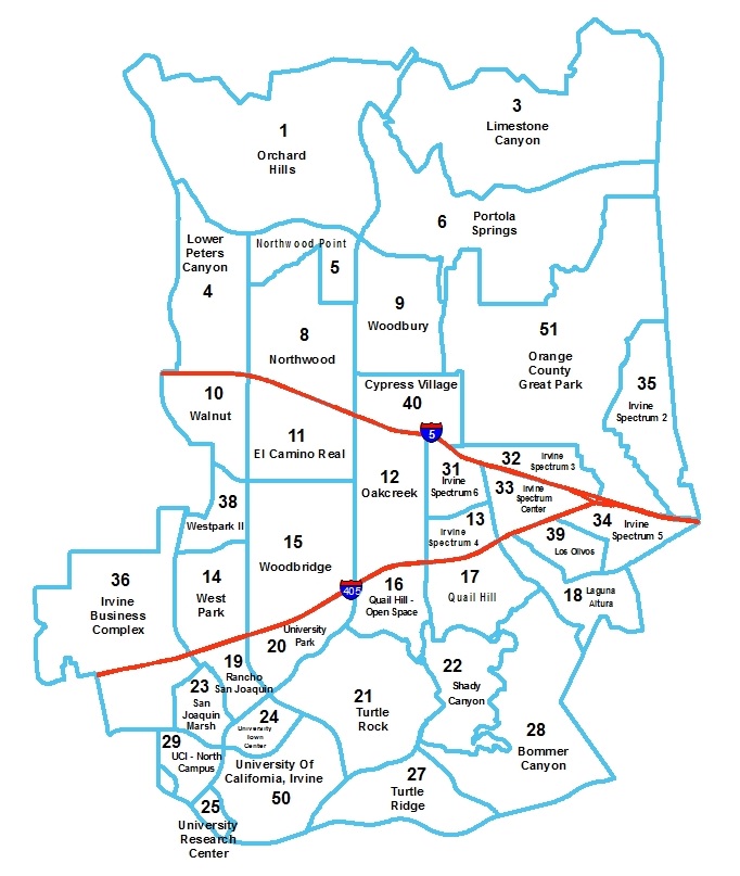 City Of Irvine GIS PDF Maps